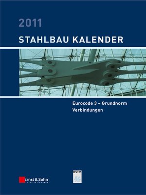 cover image of Stahlbau-Kalender 2011